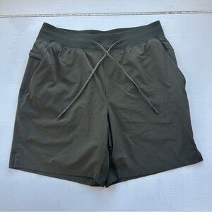 Men's Athletic Dark Green Shorts
